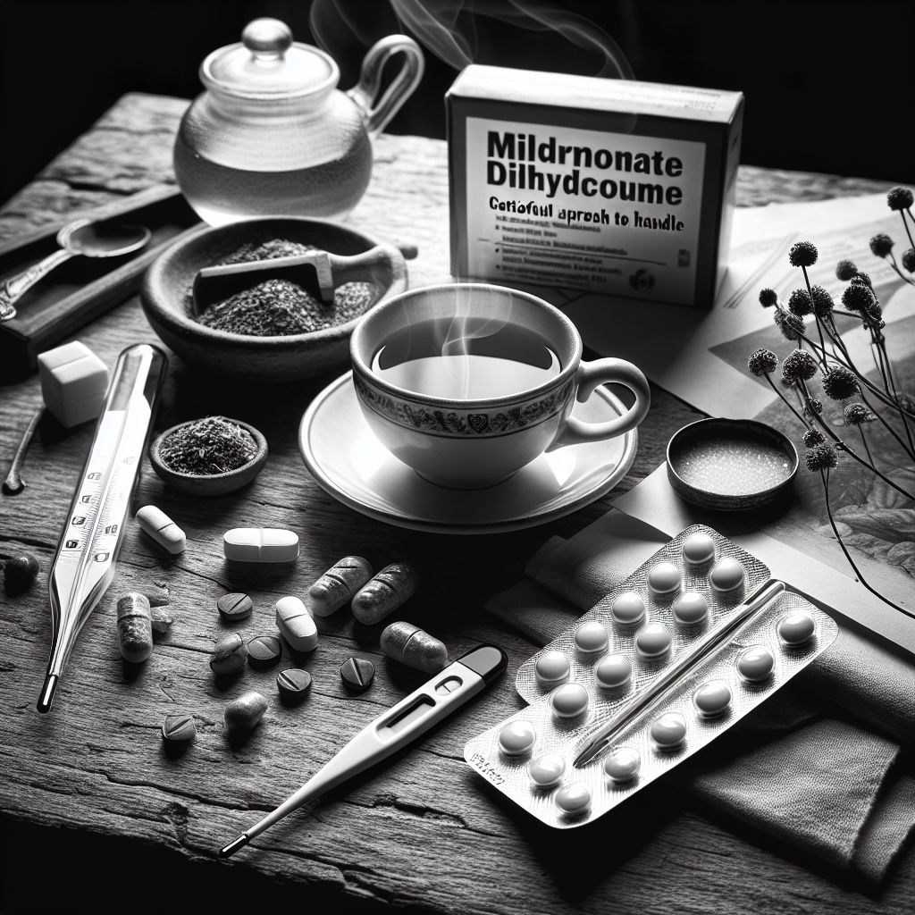 Mildronate Dihydricume y fiebre: qué hacer (enfoque prudente)