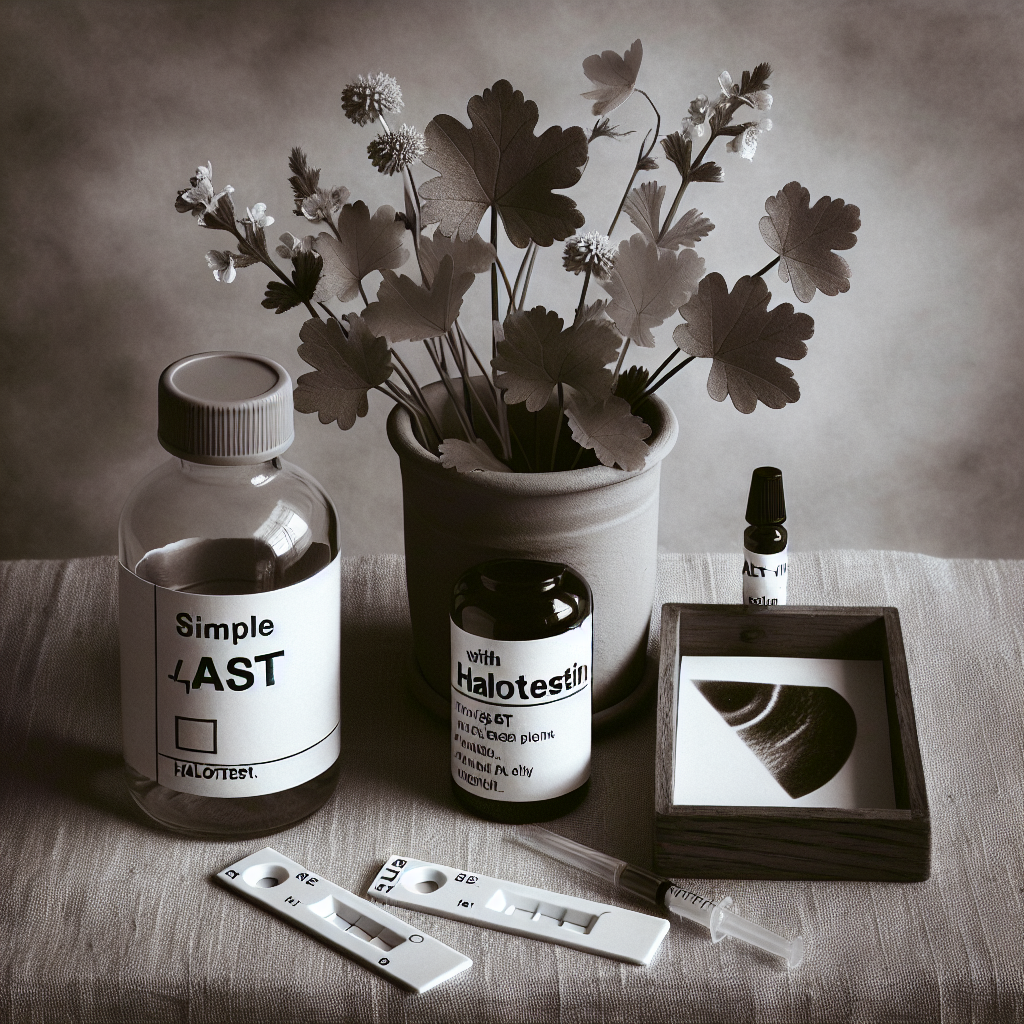 Interpretación simple de ALT/AST con Halotestin